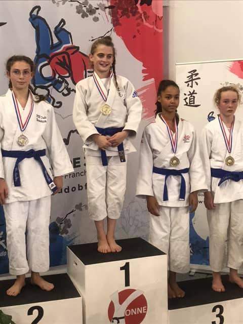 Alyssia Poulange 1ère - Tournoi Excellence à Sens 2019 - Minimes