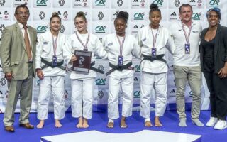 Podium championnat de France par équipes cadets 2023 féminines