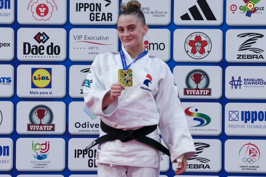 Championnat d'Europe Cadets Odivelas 2023 - Championne d'Europe Alyssia Poulange