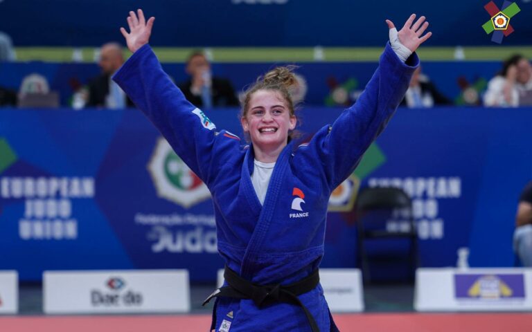 Championne d'Europe Cadets 2023 Alyssia Poulange