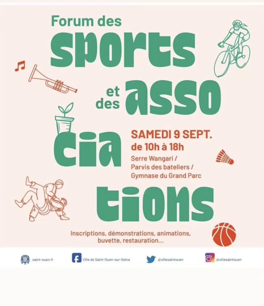 Forum des sports et des association Saint Ouen sur Seine