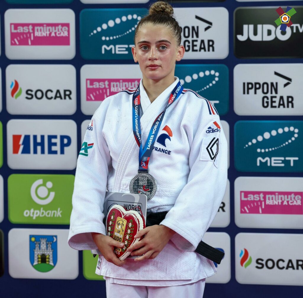 Vice Championne du monde Cadets 2023 Alyssia POULANGE