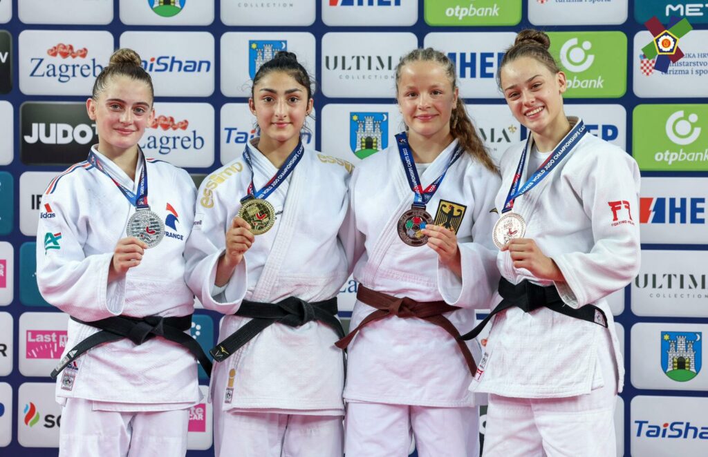 Podium Championnat du monde Cadets 2023 -52kg